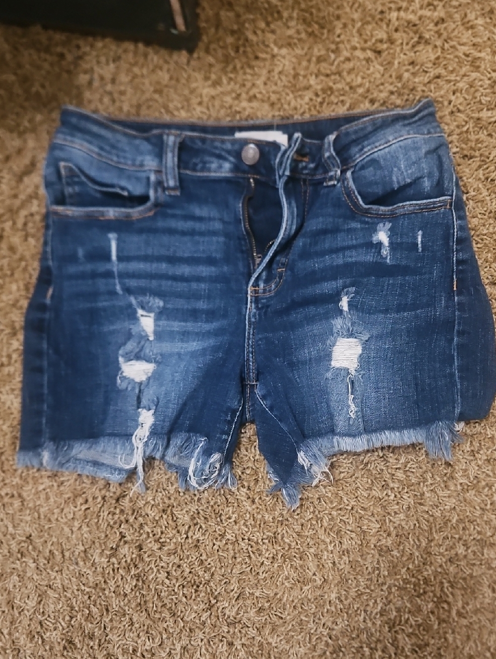 Cello Blue Denim Jeans with Contrast Stitching